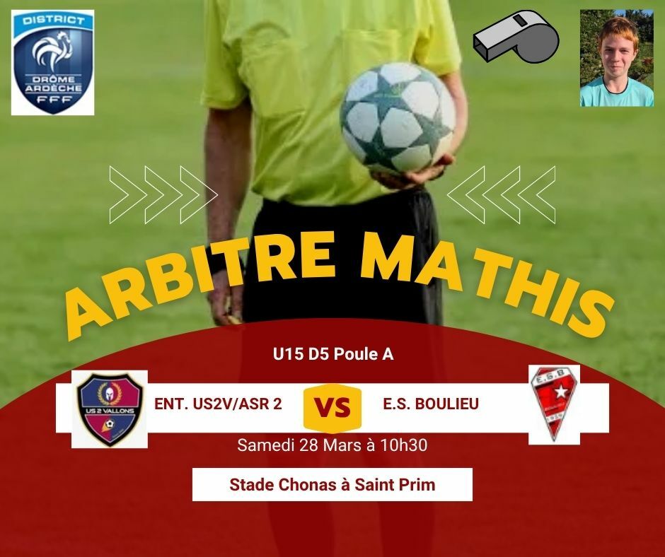 Notre Arbitre Mathis