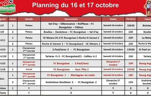 📅planning du week-end 📅