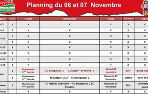 📅planning du week-end 📅
