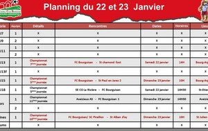 📅planning du week-end 📅