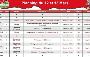 📅planning du week-end 📅