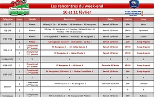 📅planning du week-end 📅