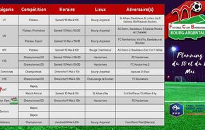 🗓️Planning du Week-end⚽🔴⚪
