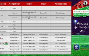 🗓️Planning du Week-end⚽🔴⚪