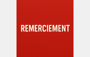Remerciements