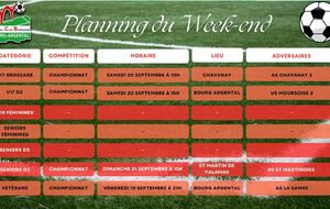 🗓️Planning du Week-end⚽🔴⚪ (Suite)