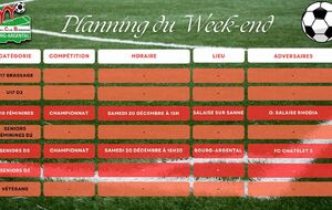 🗓️Planning du Week-end⚽🔴⚪ (Suite)