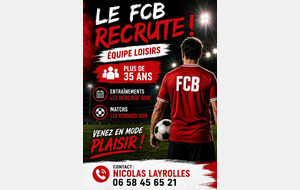 Recrutement équipe Loisirs