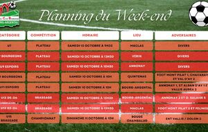🗓️Planning du Week-end⚽🔴⚪