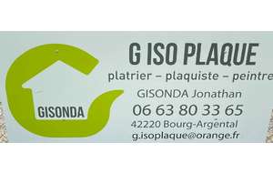 G ISO PLAQUE