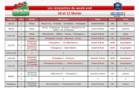 📅planning du week-end 📅