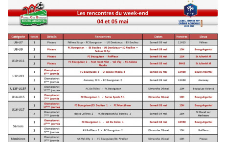 📅planning du week-end 📅