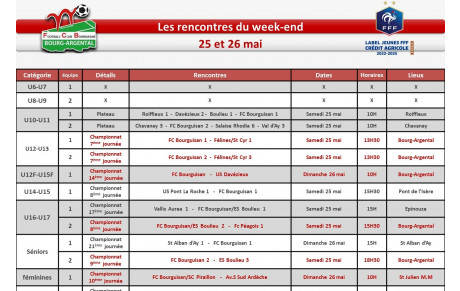 📅planning du week-end 📅