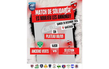 Plateau U9 et match de charité