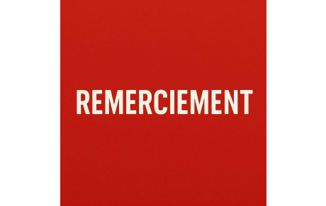 Remerciements