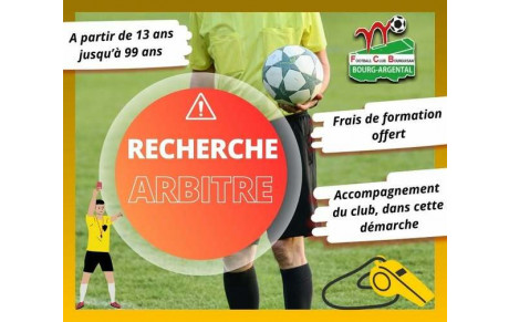 Besoin d'arbitre