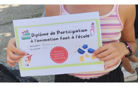Foot à l'école