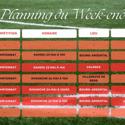 🗓️Planning du Week-end⚽🔴⚪