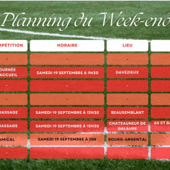 🗓️Planning du Week-end⚽🔴⚪