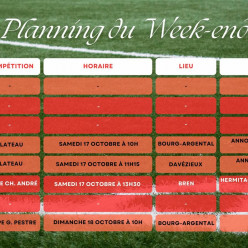 🗓️Planning du Week-end⚽🔴⚪